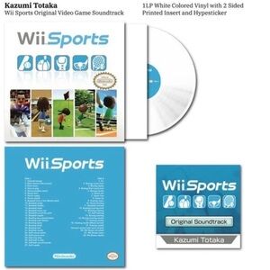 Nintendo Wii Sports Soundtrack Vinyl - White